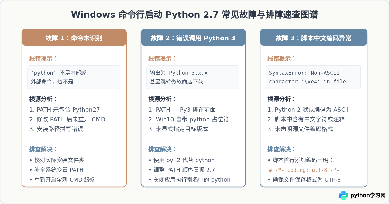 Windows命令行怎么启动Python 2.7