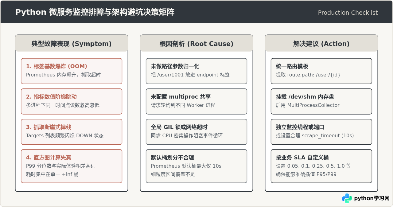 Python微服务全链路监控：集成Prometheus与Grafana实战指南