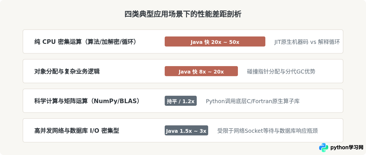 Java和Python哪个运行速度更快？基准测试与优化策略