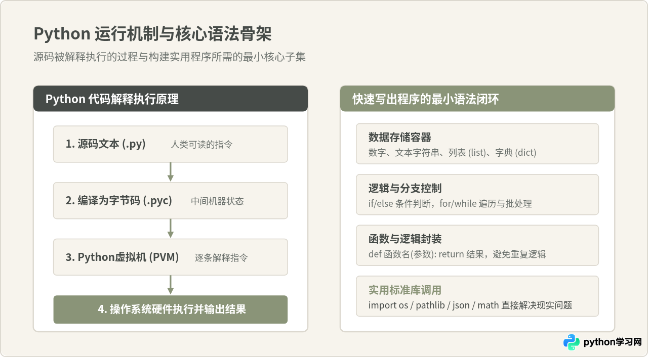 零基础自学Python路线图：从环境搭建到独立写代码