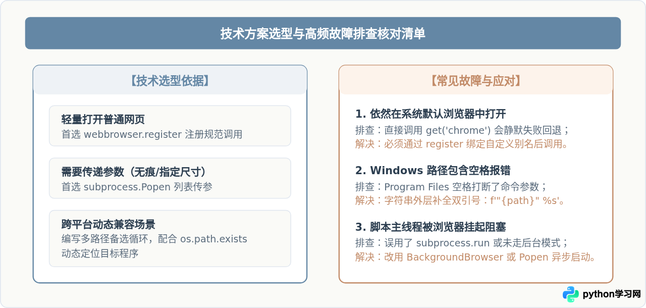 Python代码指定Chrome或Edge浏览器打开网页的方法