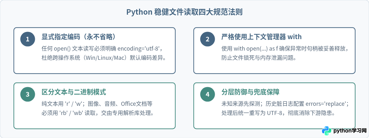 Python读取文件报错UnicodeDecodeError怎么解决？