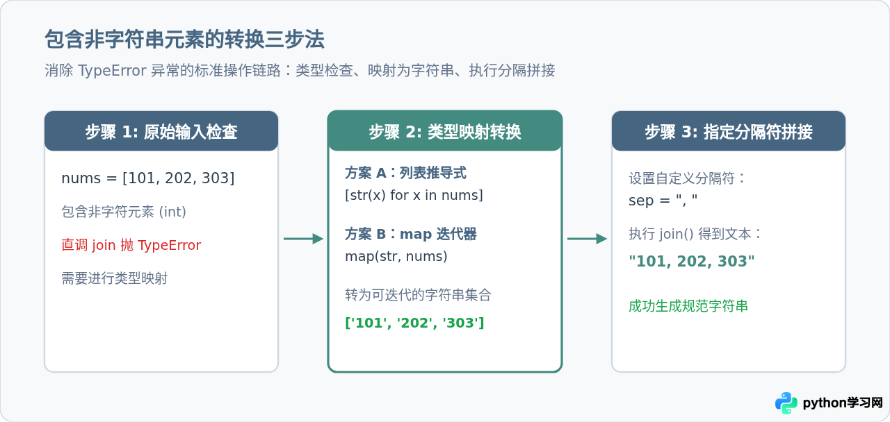 Python列表转字符串时怎么自定义分隔符