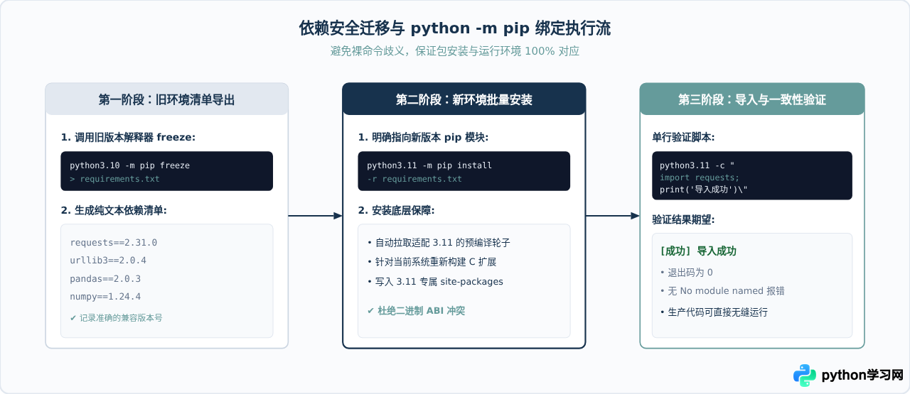 升级Python后pip安装的库无法导入怎么办