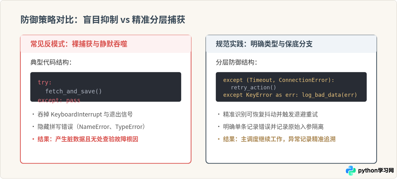 Python自动化脚本报错怎么办？常见异常处理与日志记录技巧