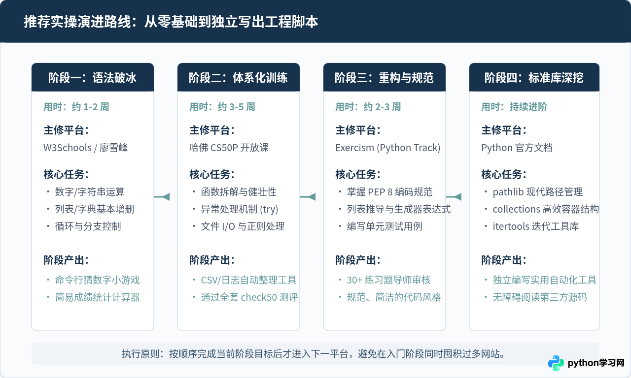 有哪些完全免费的Python高质量学习网站？