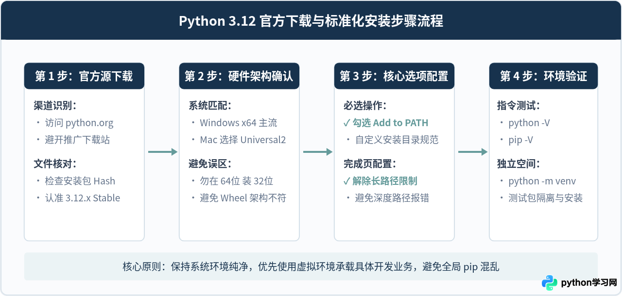 Python 3.12新版特性及下载注意事项视频解读