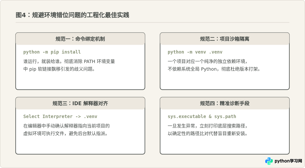 pip install安装的包为什么找不到？检查Python解释器与包路径是否匹配