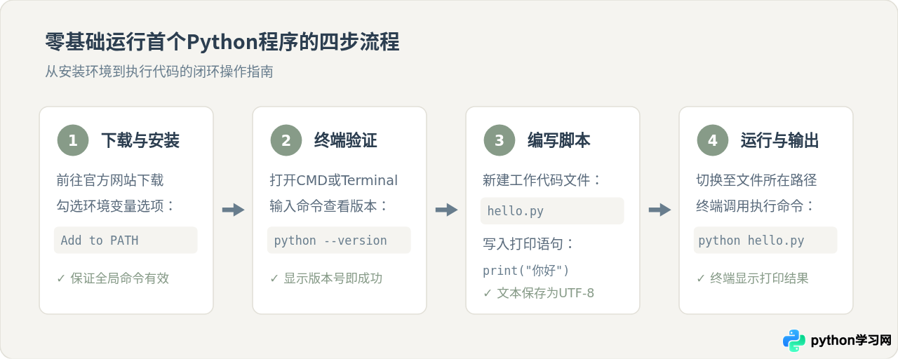 零基础怎么开始学Python编程