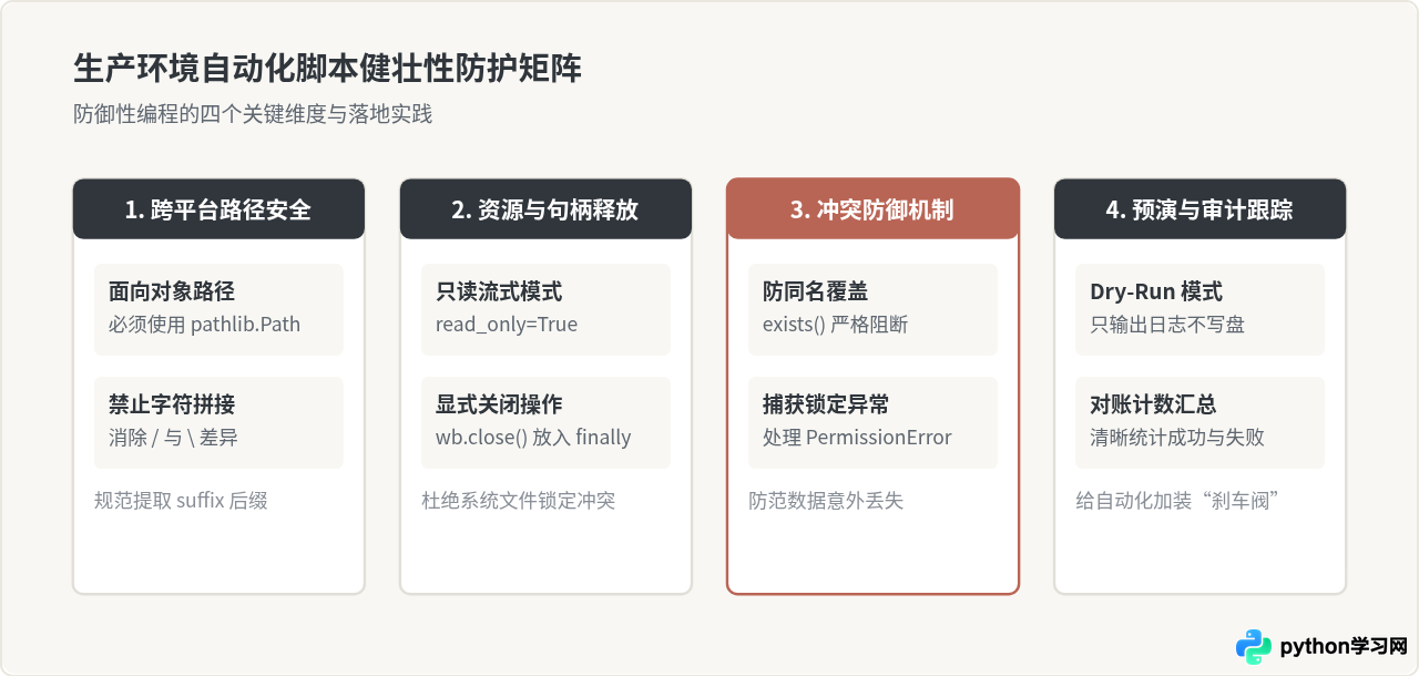 Python自动化脚本代码示例：批量重命名与Excel读取