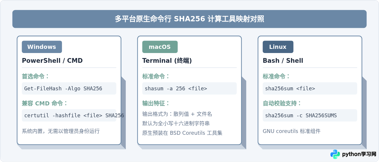 怎么验证下载的Python安装包完整性？SHA256校验步骤