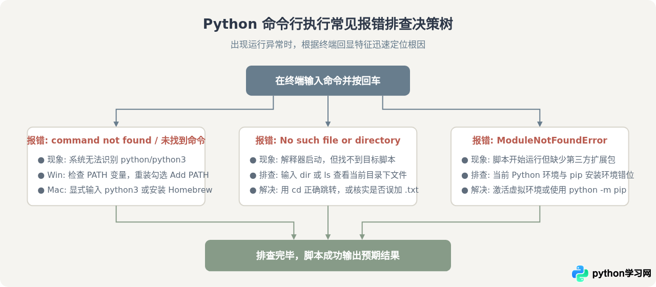Python脚本怎么在命令行运行：Windows与macOS操作指南