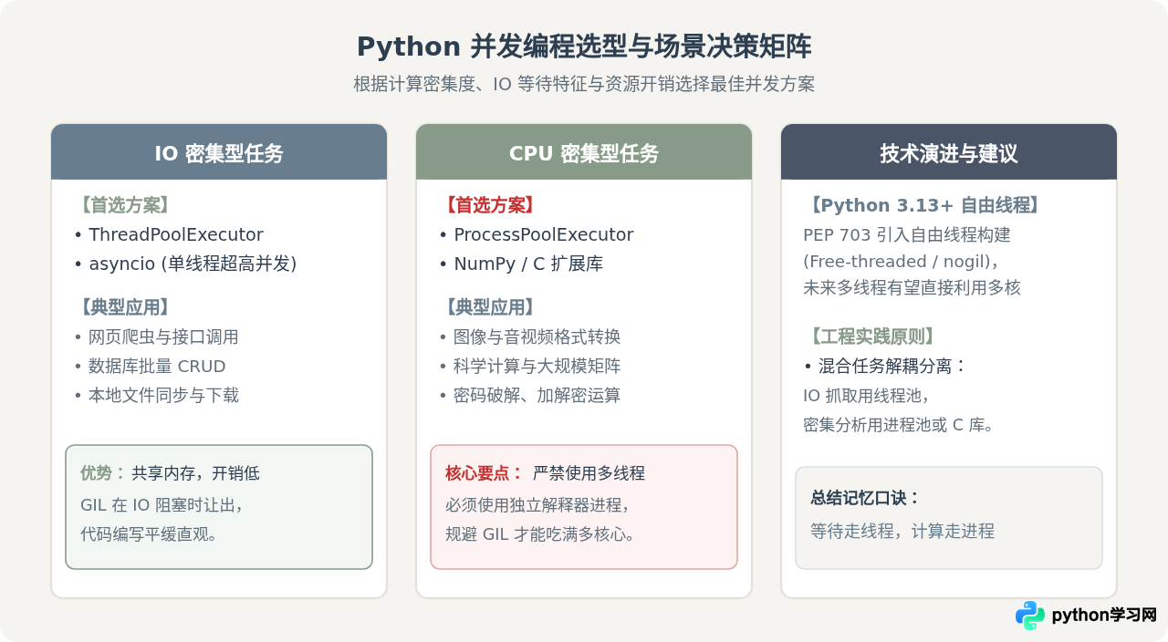 Python多线程适合IO密集型还是CPU密集型任务