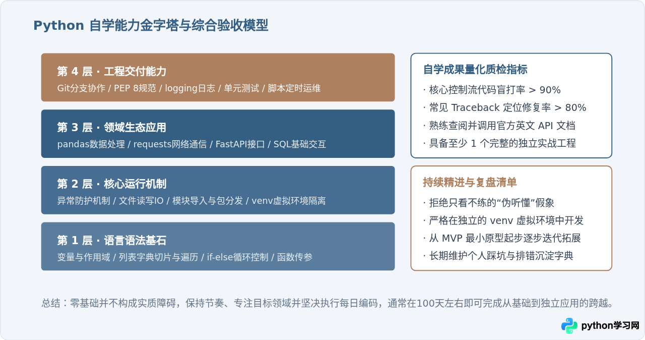 零基础自学Python需要多久？合理的学习路线规划