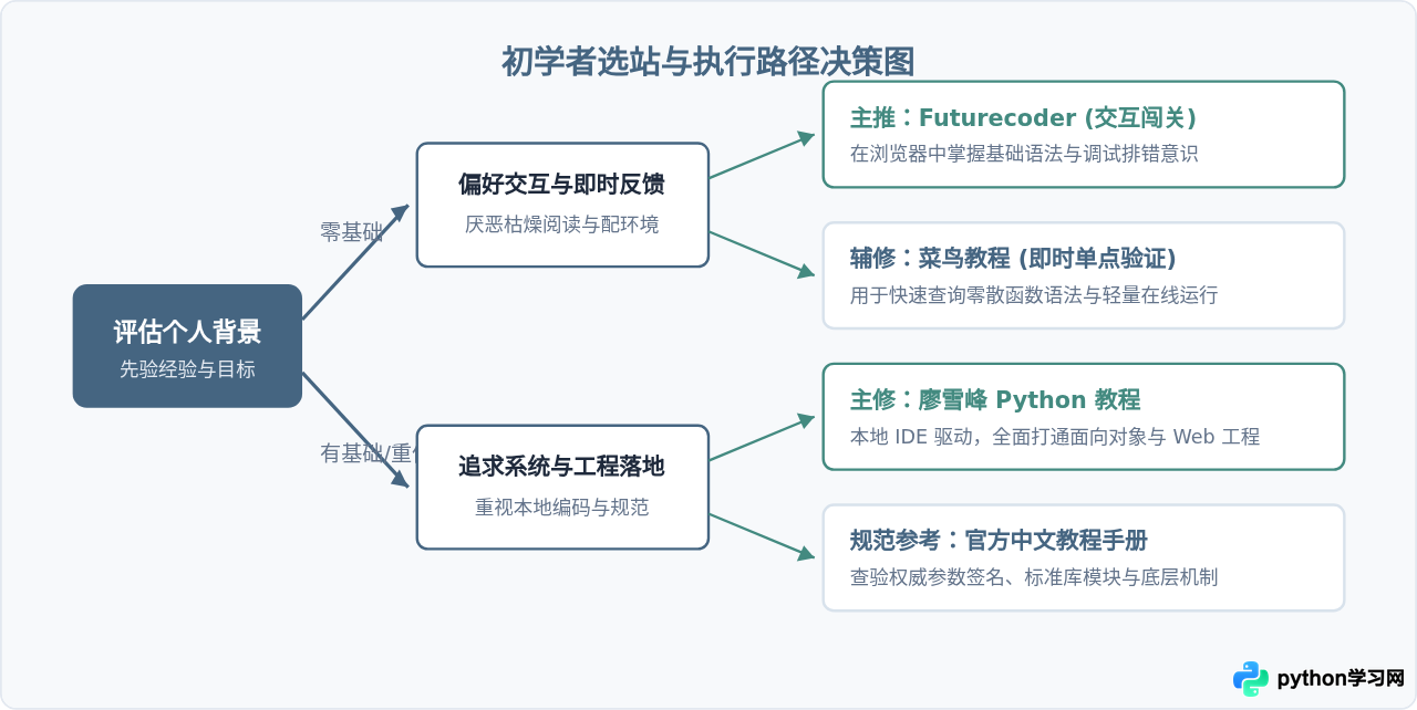 免费且系统的Python编程入门网站对比
