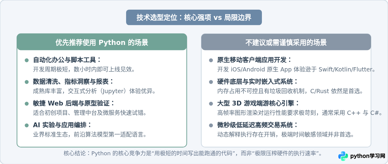 Python能做什么？零基础学习前的应用场景科普