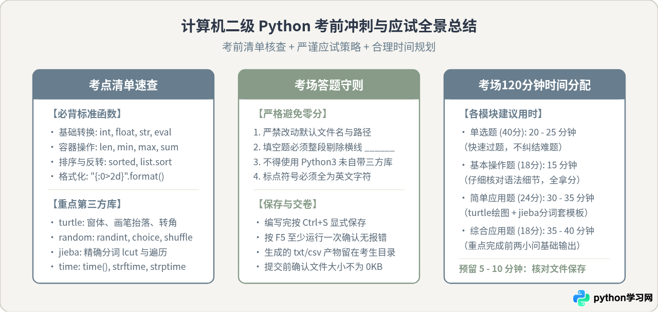 怎么利用Python123备考计算机二级Python考试