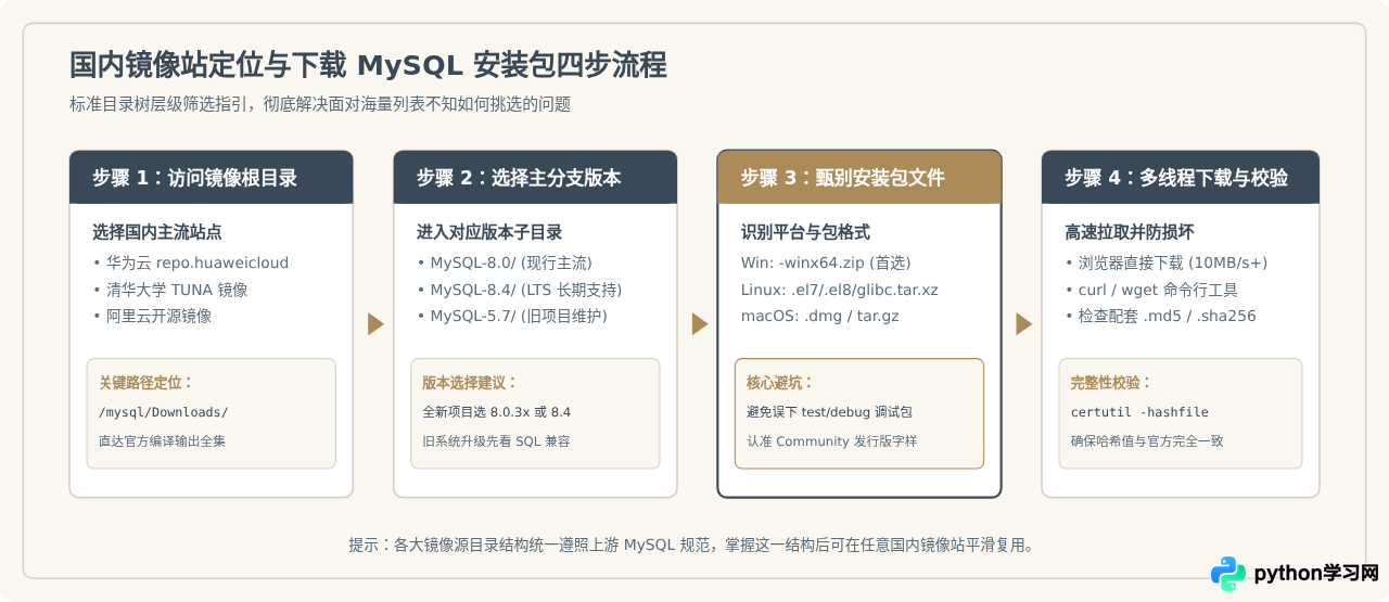 MySQL下载速度慢怎么办？国内镜像源加速及替代方案