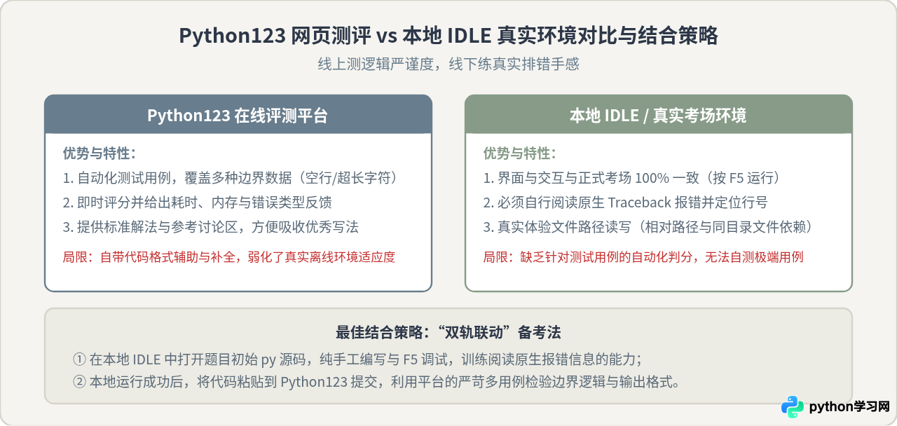 怎么利用Python123备考计算机二级Python考试