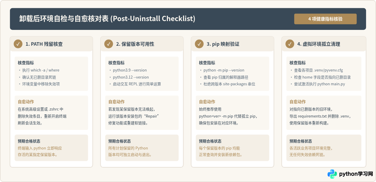 多版本Python共存时怎么只卸载指定版本而保留其他版本