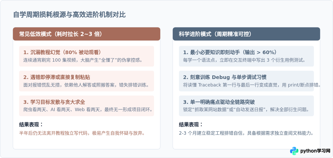 自学Python需要多久？不同背景人群的学习周期分析
