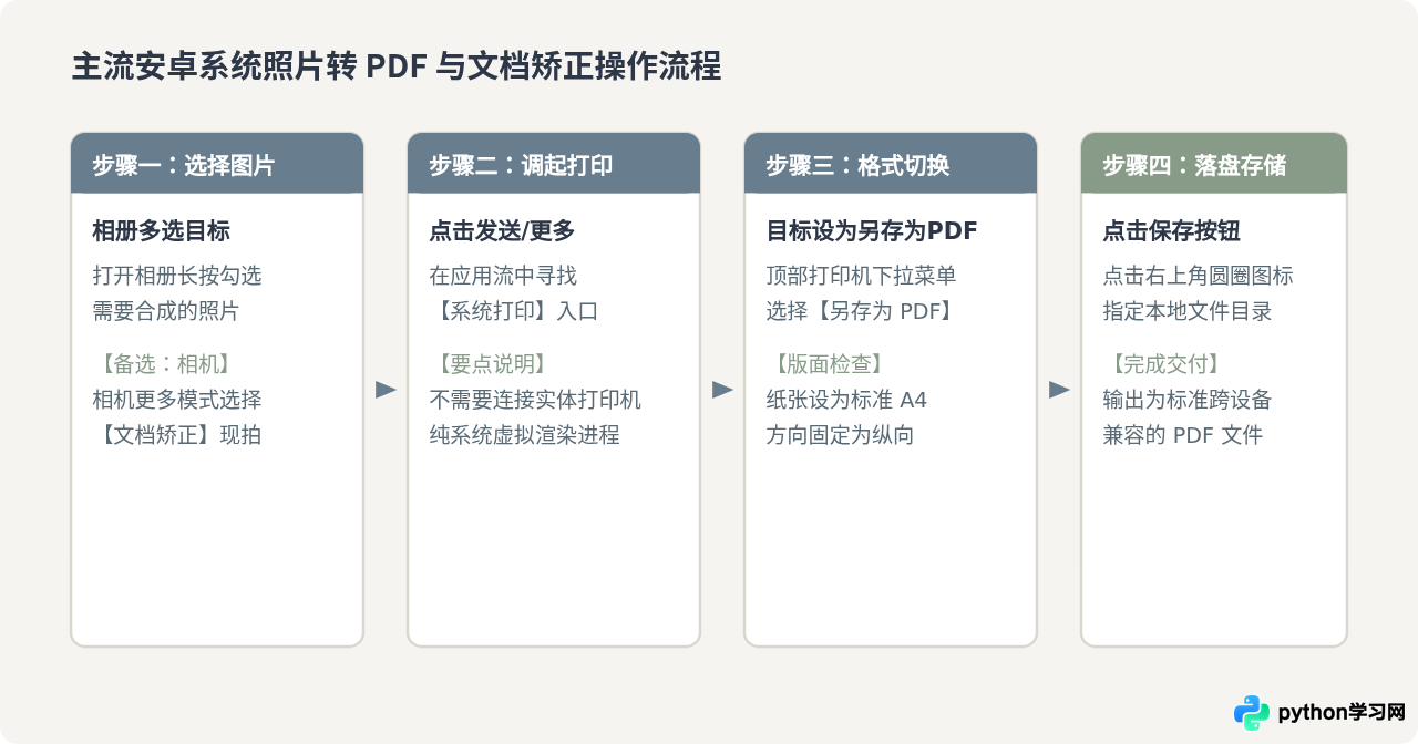 iPhone和安卓系统自带功能怎么免费把照片变成文档
