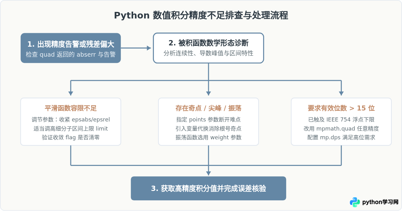 Python数值积分精度不够怎么办
