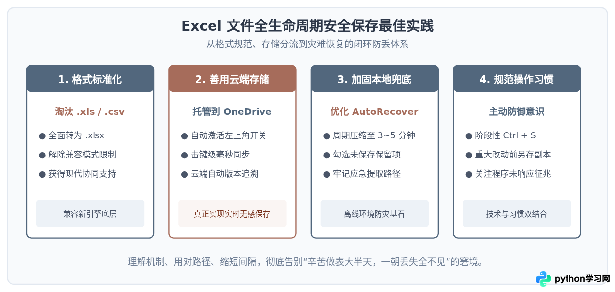 为什么Excel没有自动保存？常见失效原因排查与解决方法