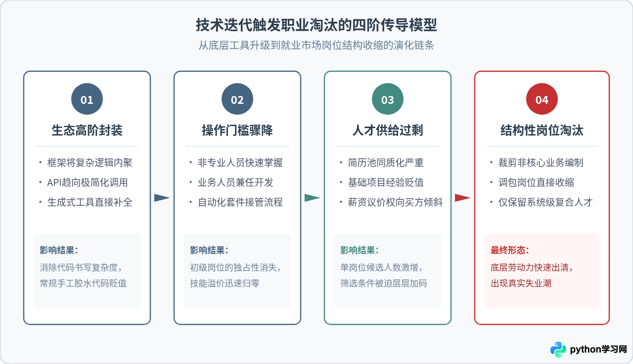 Python和Java哪个更容易失业？技术迭代速度对职业稳定性的影响