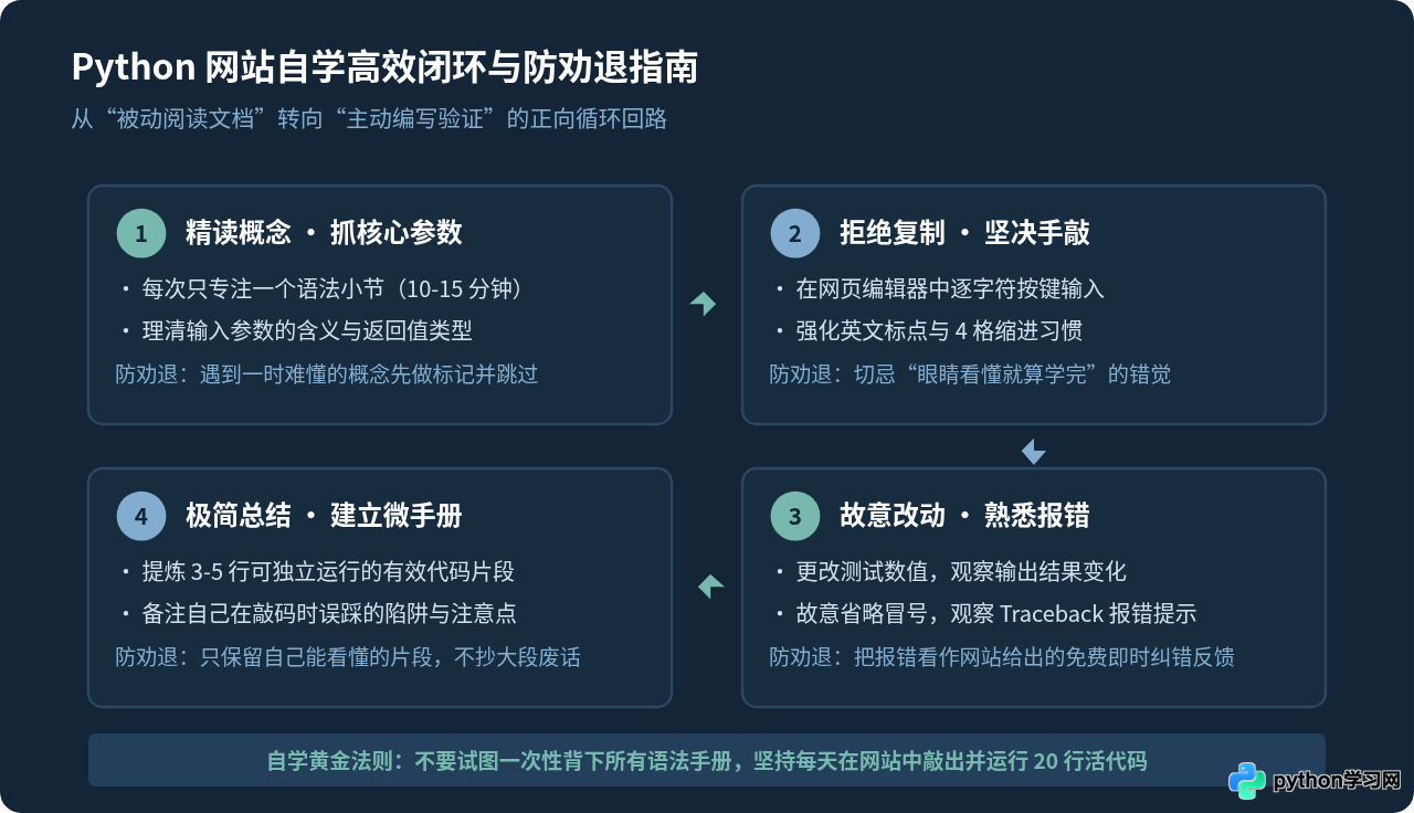 适合零基础小白的Python自学网站推荐
