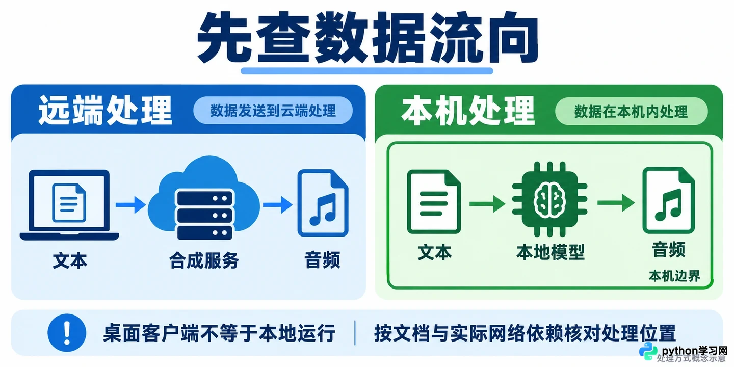 AI配音选在线还是本地？从数据隐私到改稿效率的深度对比