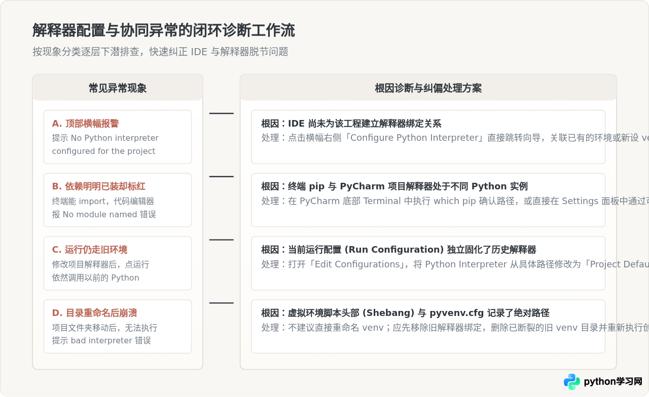 PyCharm中怎么配置Python解释器？环境与工具的协作方式