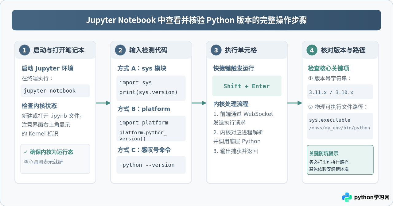 在Jupyter Notebook和IDLE中查看Python版本的方法