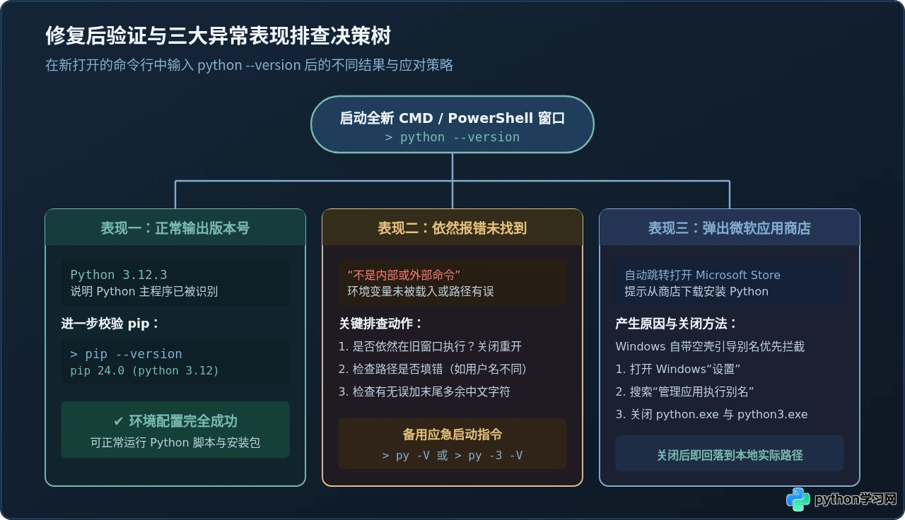 Python安装后提示“不是内部或外部命令”怎么办