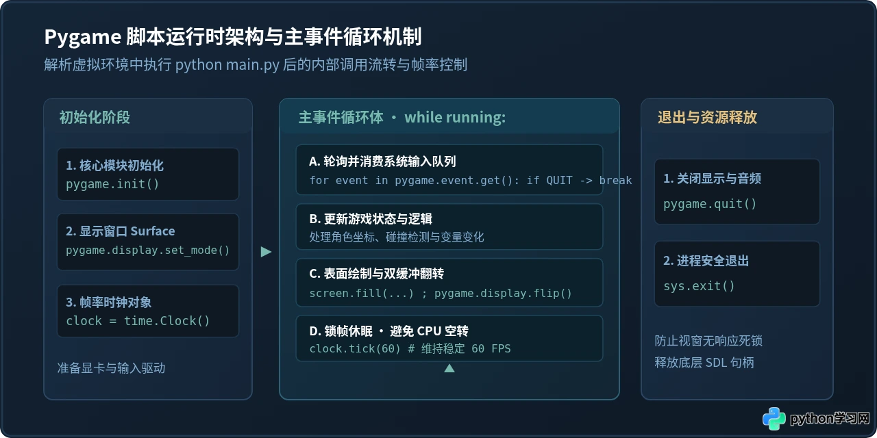怎么在Python虚拟环境中激活并运行Pygame