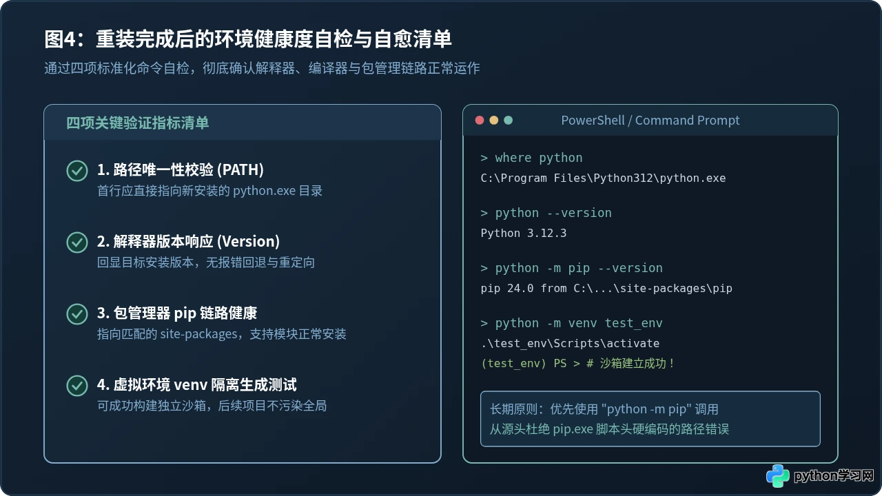 卸载Python后重新安装报错怎么办？常见冲突排查与解决