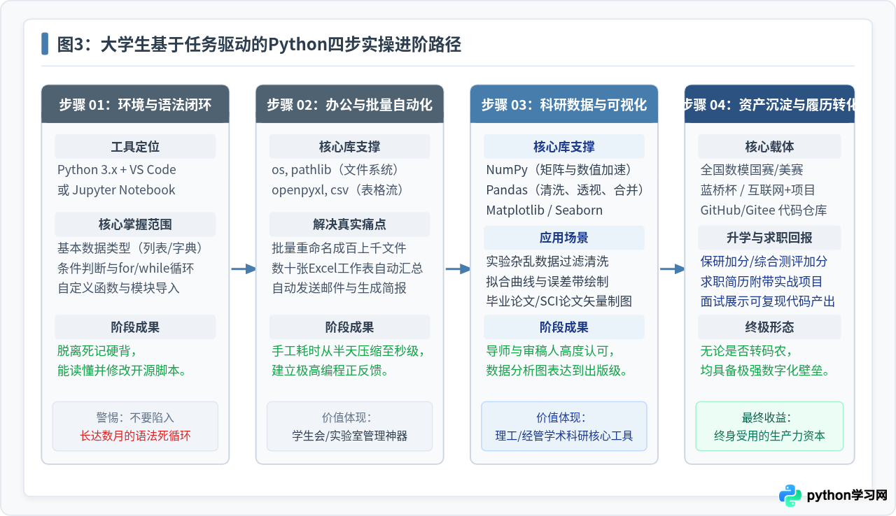小学生和大学生学Python有什么用？升学加分与技能储备的实际价值