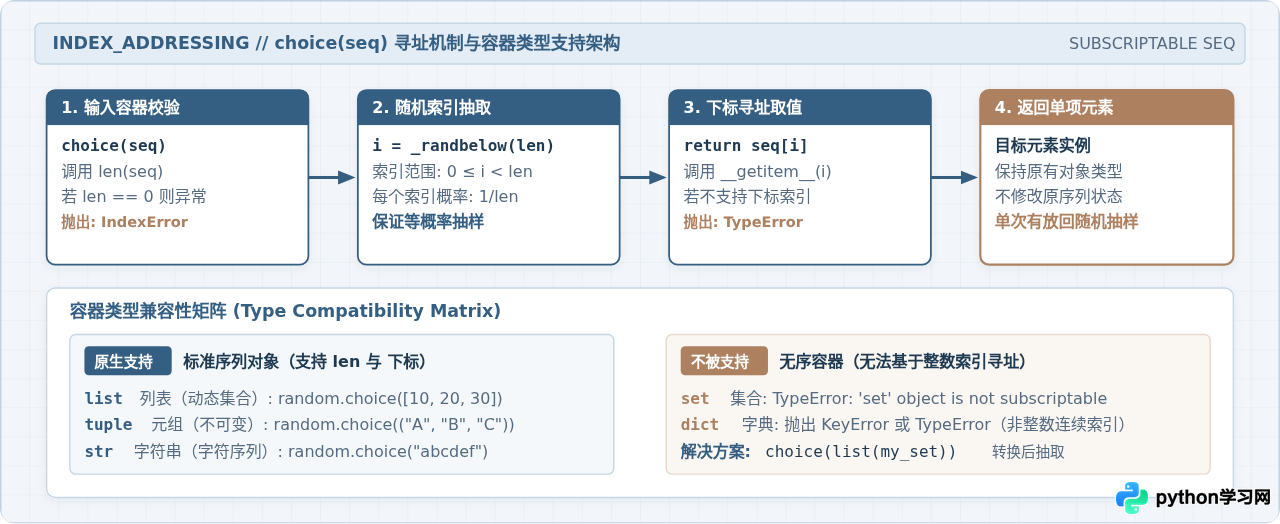 Python random模块基础：randint、uniform与choice用法详解