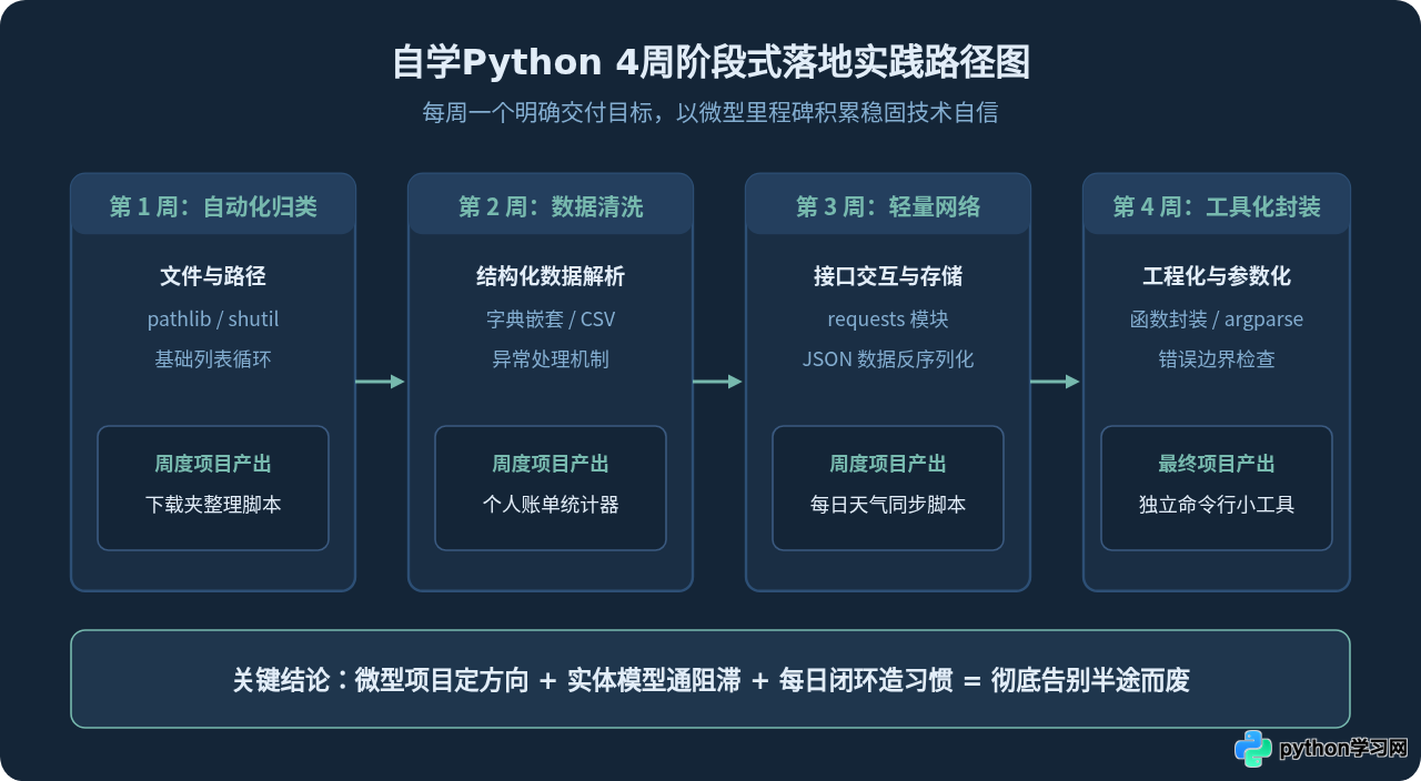 自学Python总是半途而废？试试这3个高效学习方法