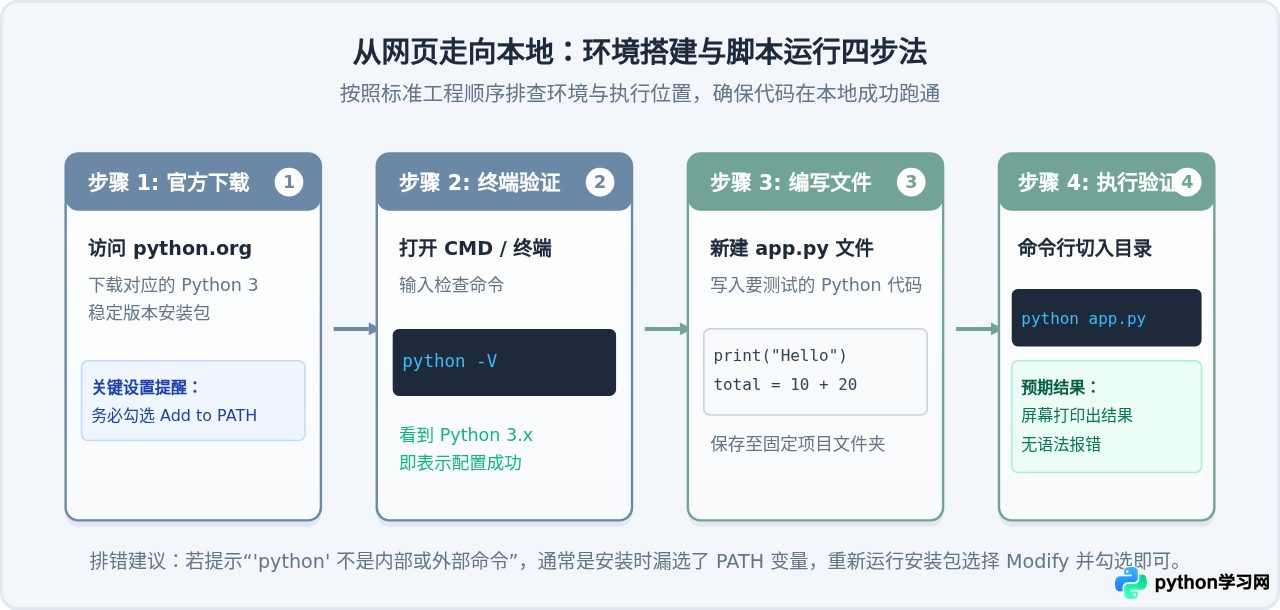 怎么用菜鸟教程自学Python？从Hello World到简单实战指南
