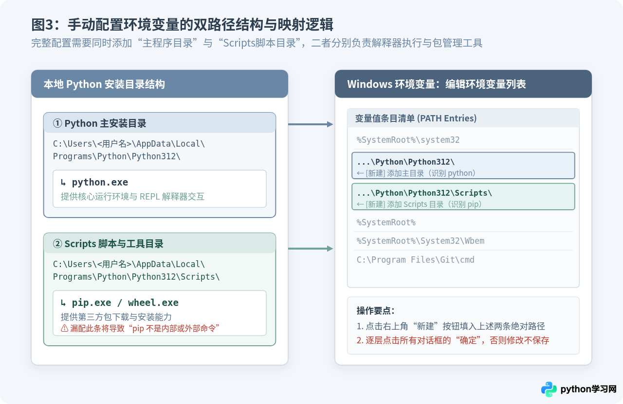 安装Python后提示“不是内部或外部命令”怎么办？