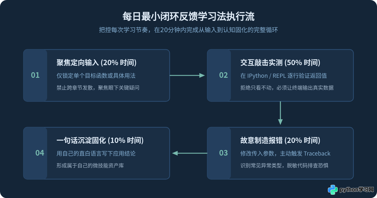 自学Python总是半途而废？试试这3个高效学习方法