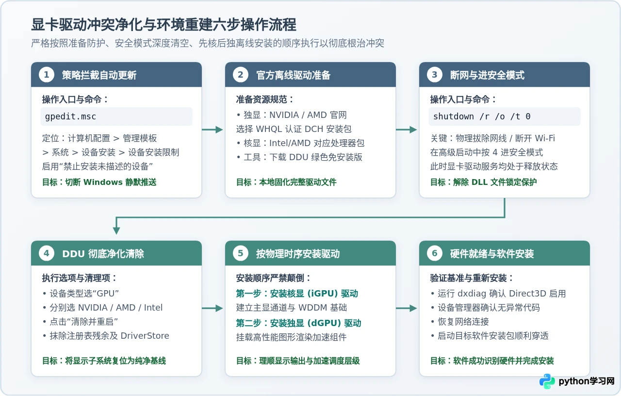显卡驱动冲突导致Win10软件无法在硬件上安装的排查技巧