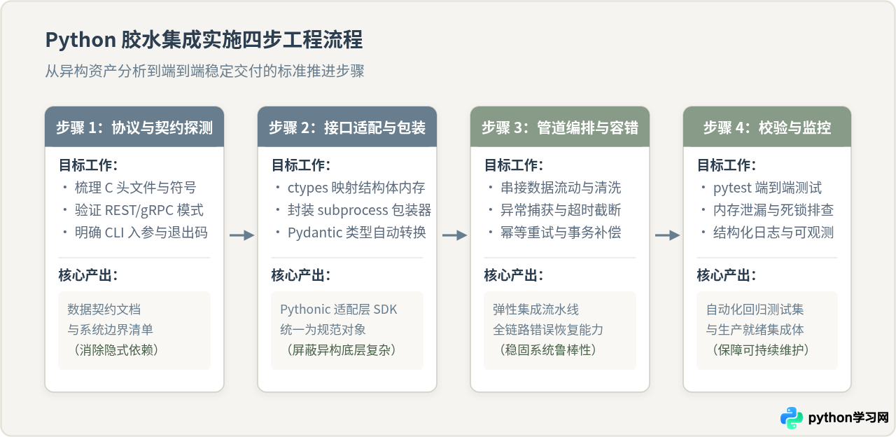 Python作为胶水语言在系统集成中有什么优势