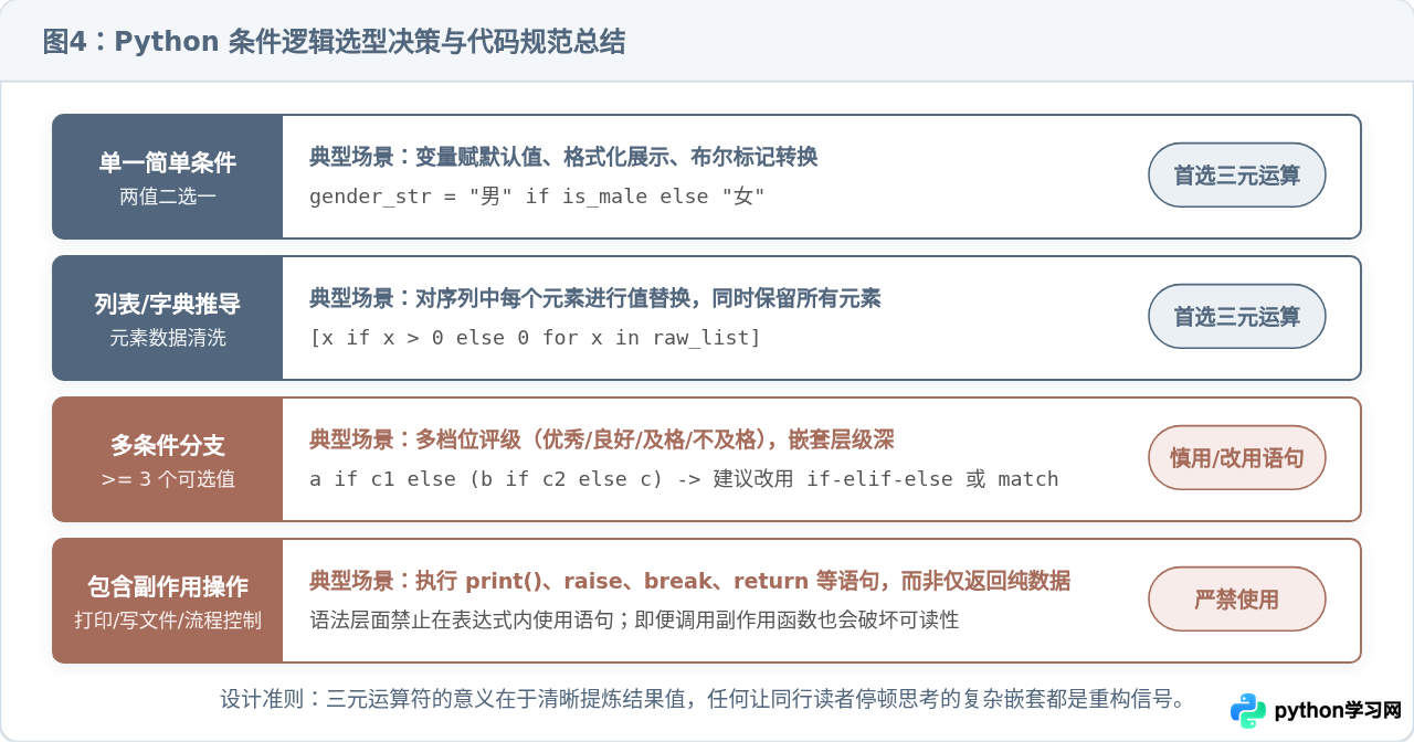 Python三元运算符的基本语法与代码示例