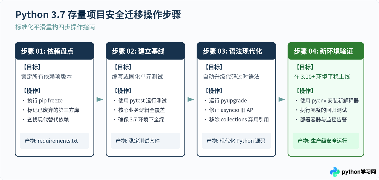 Python 3.7已停止支持，下载前需知的安全风险与替代建议