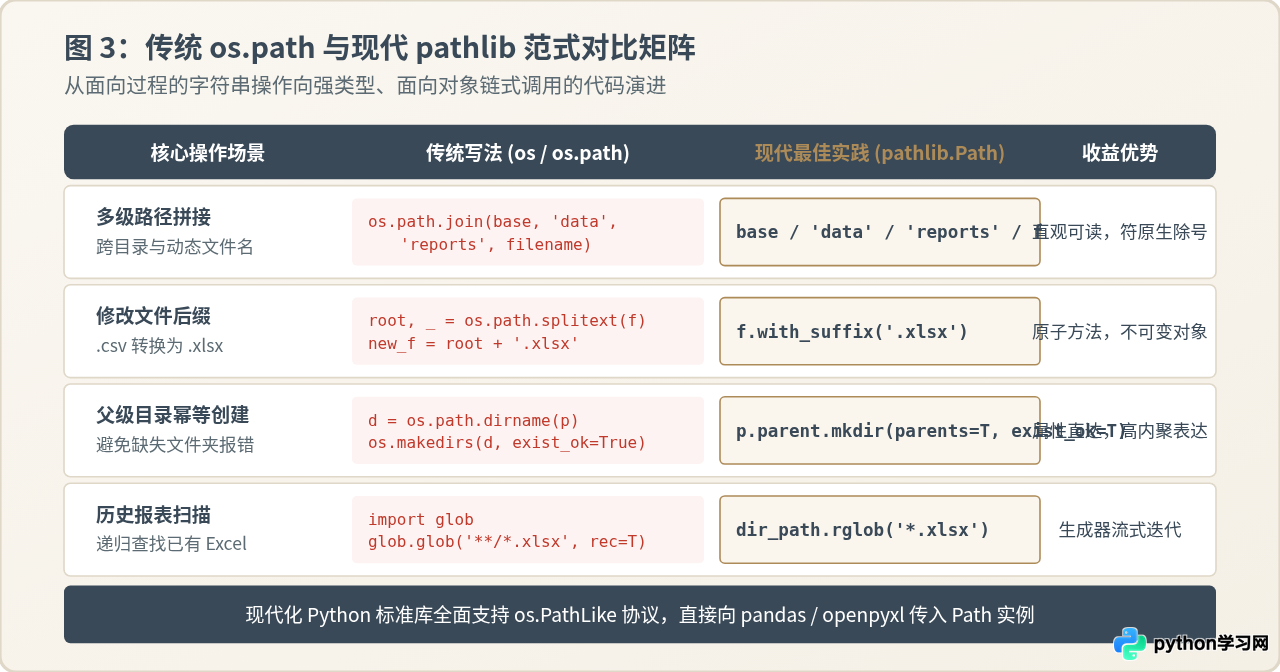 Python使用pathlib动态构建Excel文件路径的最佳实践