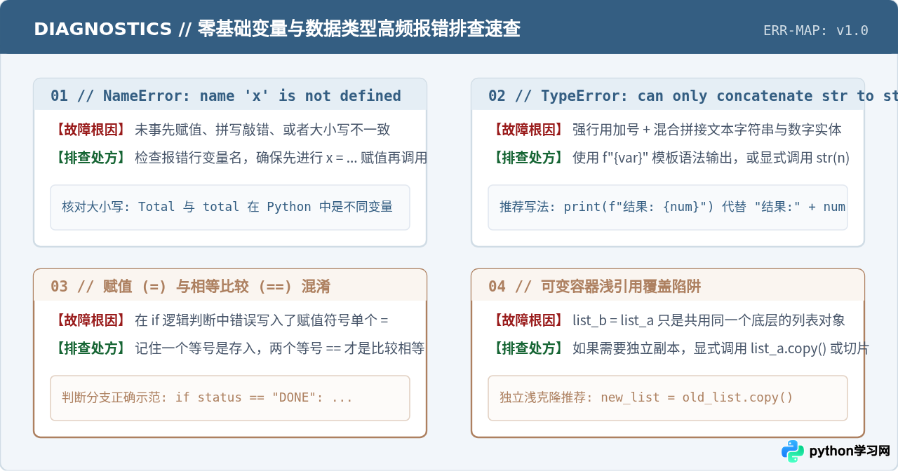 Python变量与数据类型怎么理解？零基础通俗讲解