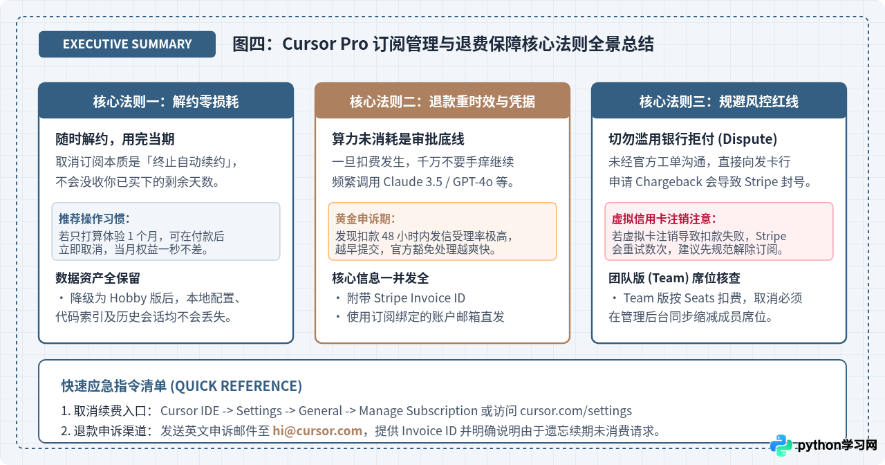 Cursor Pro支持取消订阅吗？退款政策与操作流程说明