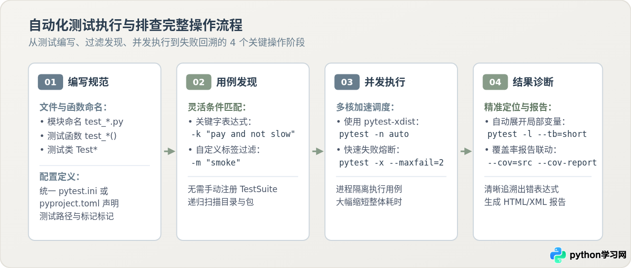 unittest vs pytest：Python自动化测试框架选型指南